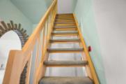 Treppenaufgang zum Dachgeschoss