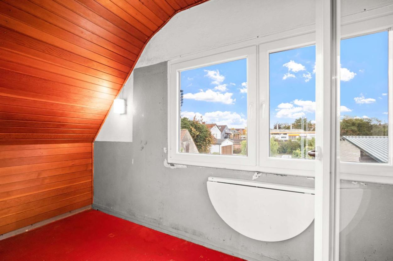 Geschlossener Balkon