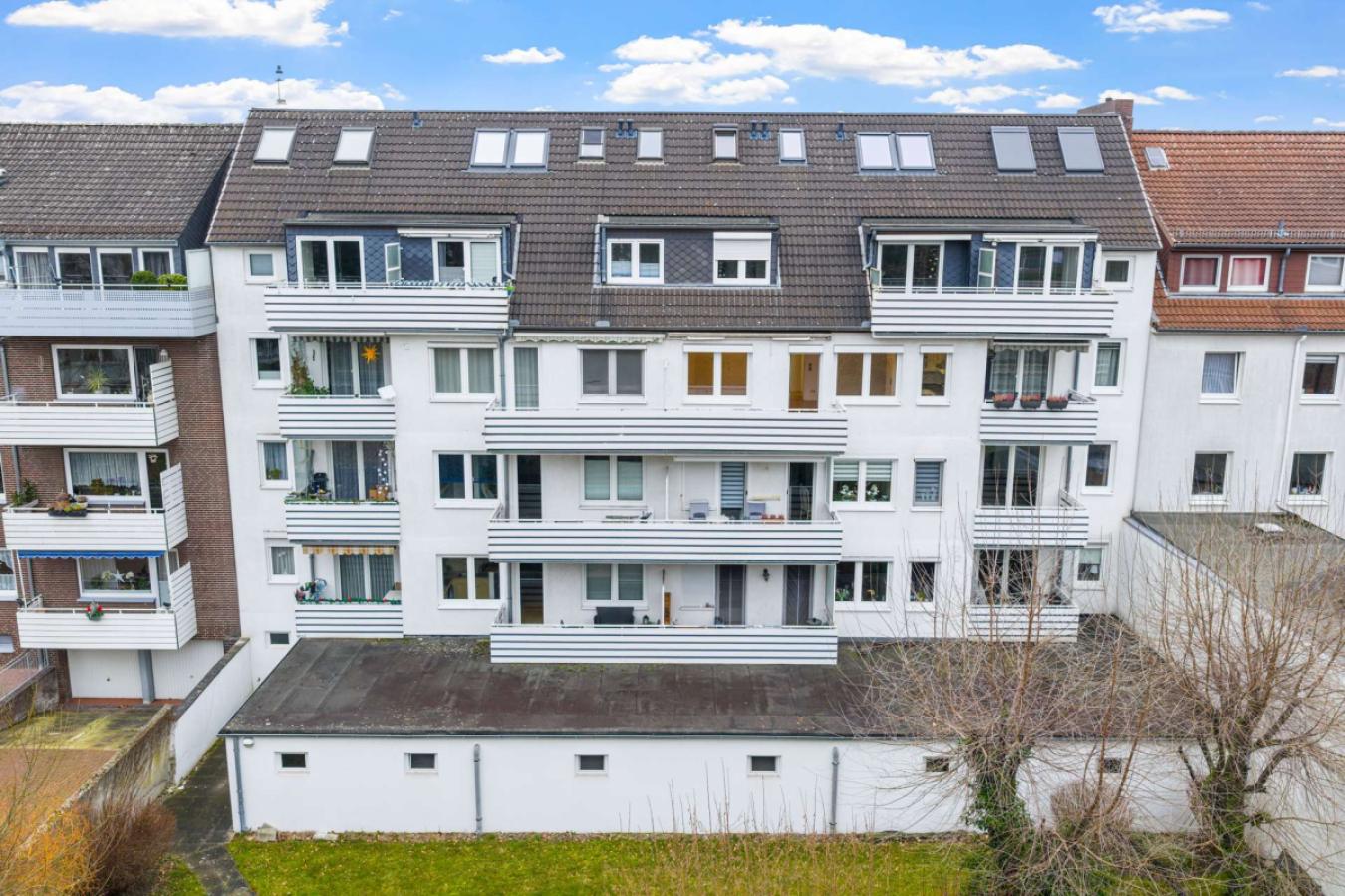 Drohnenaufnahme Rückseite