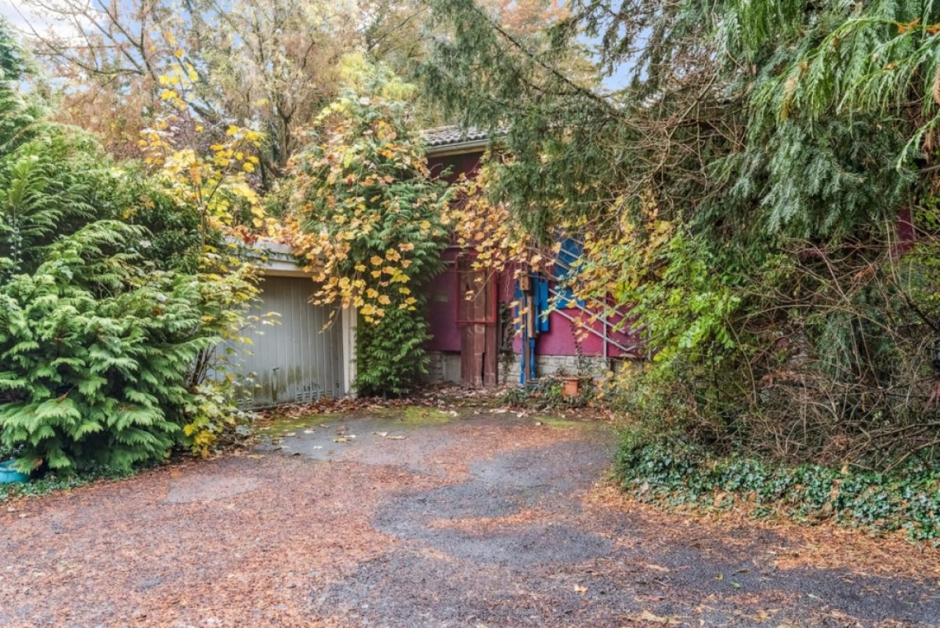 Garage & Zugang zum Haus