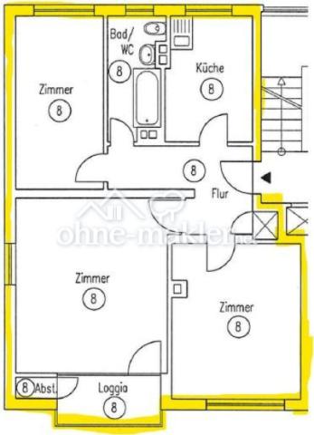 Grundriss Wohnung