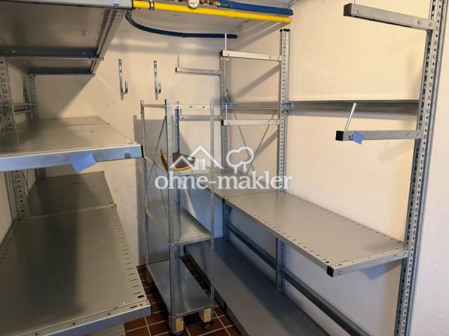 Lagerfläche im Keller