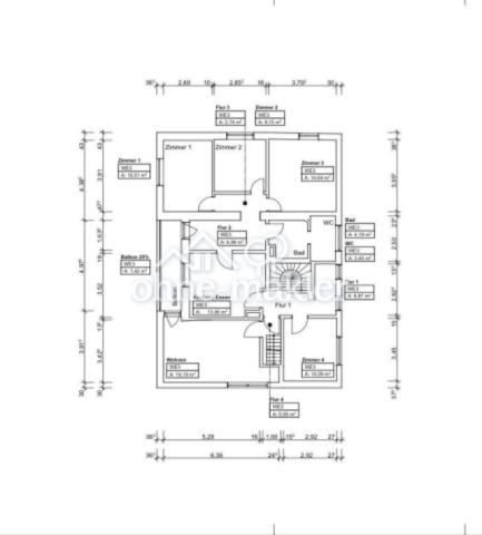 Grundriss Obergeschoss