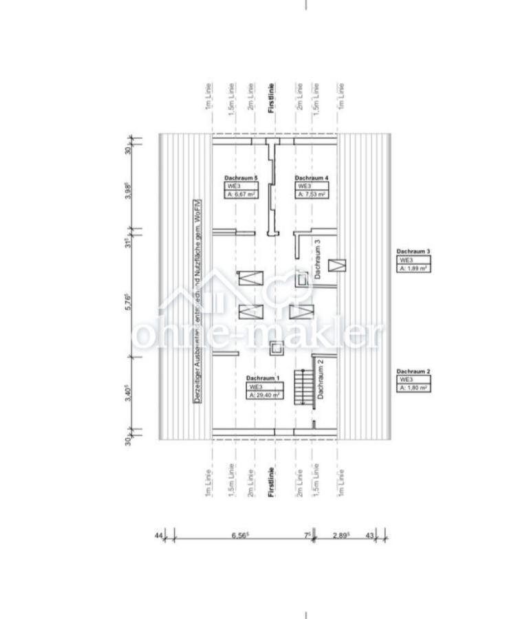 Grundriss Dachgeschoss