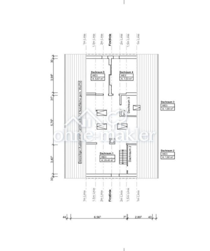 Grundriss Dachgeschoss