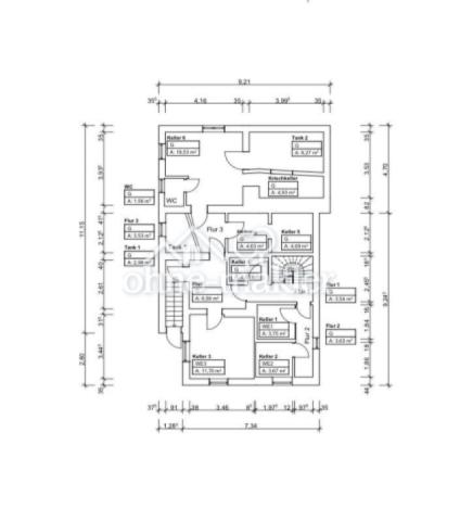 Grundriss Kellergeschoss