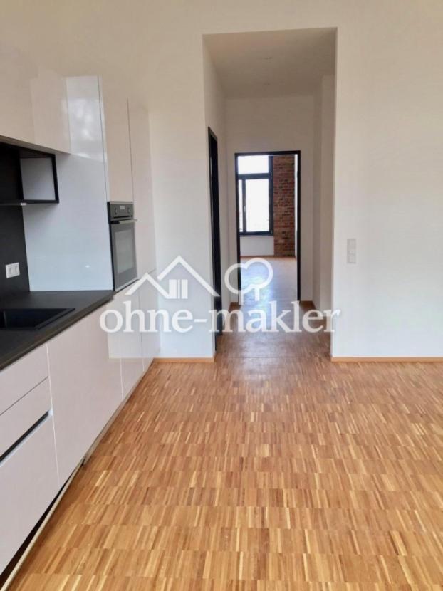 Küche Blick zum Schlafzimmer