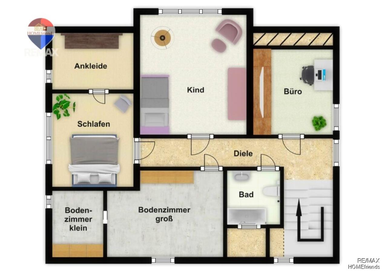 Grundriss Neuhardenberg OG