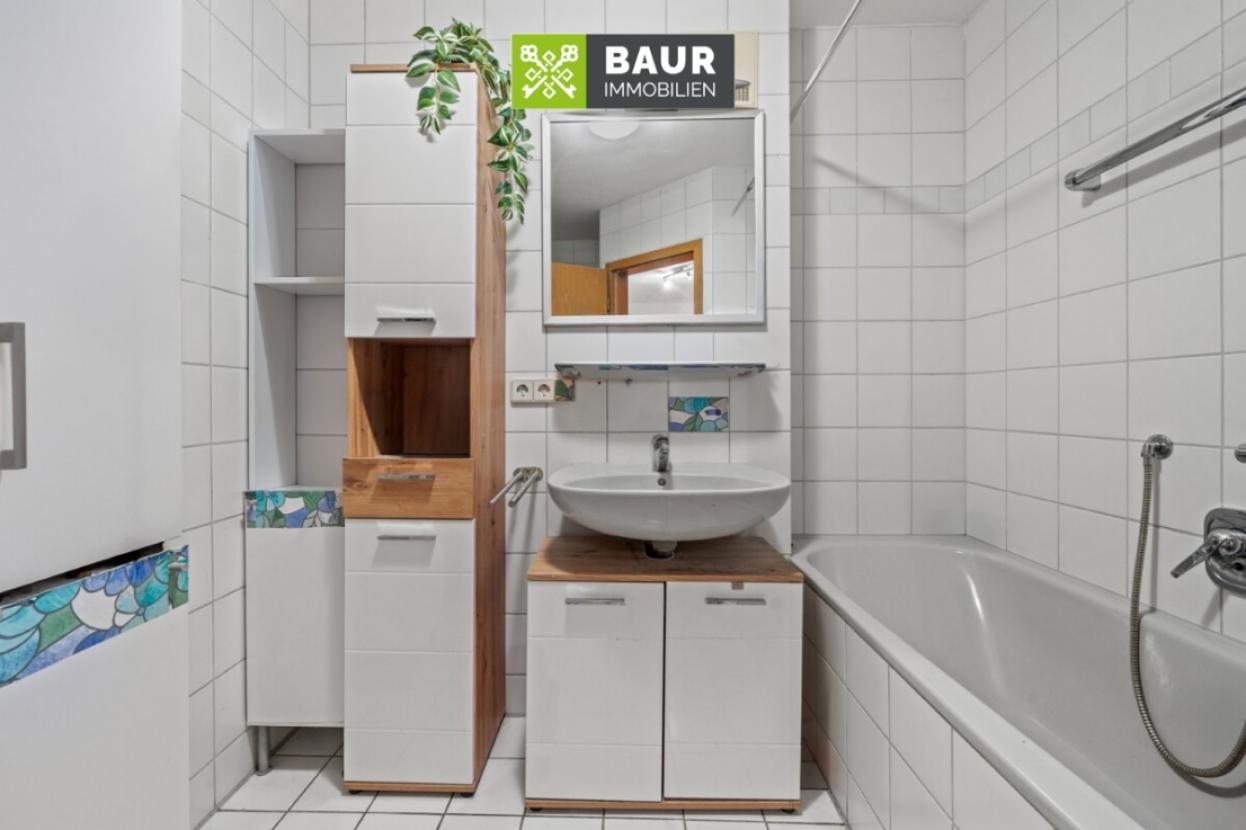 Innenliegendes Badezimmer