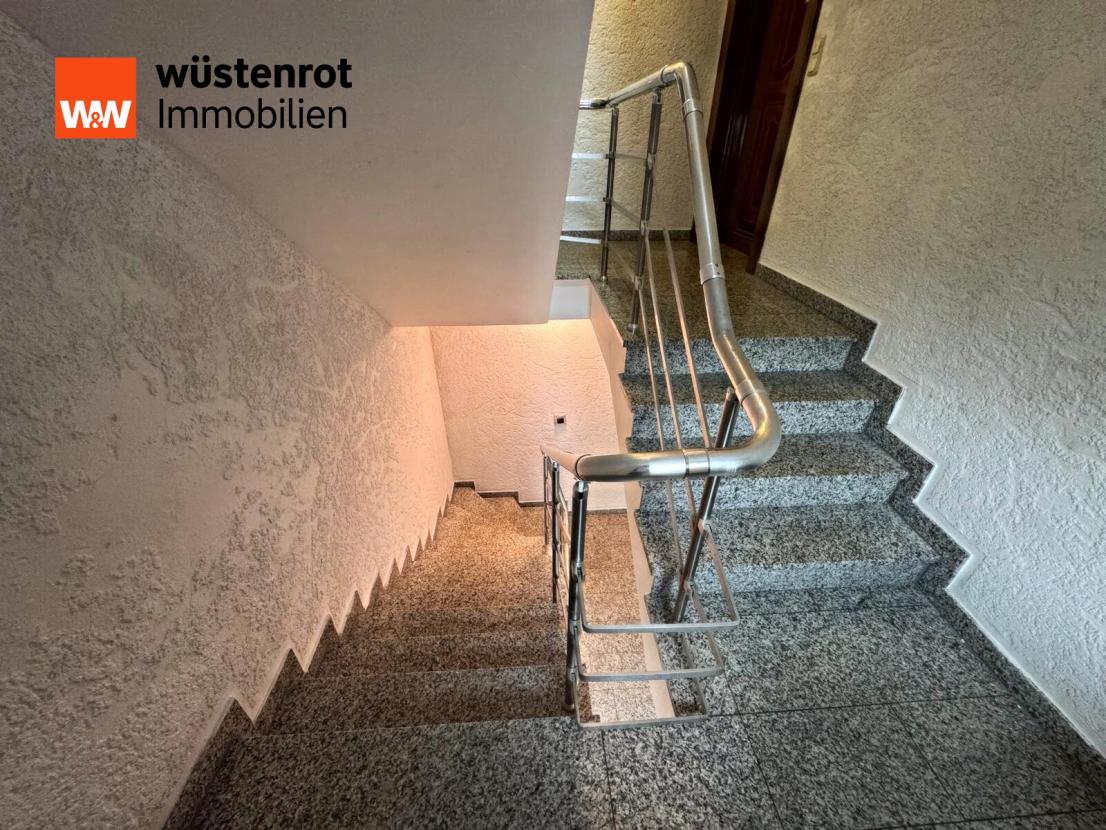 Gepflegtes Treppenhaus