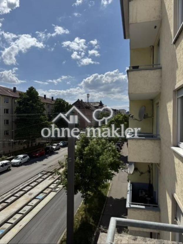 Blick nach Westen vom Balkon