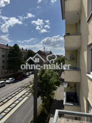 Blick nach Westen vom Balkon