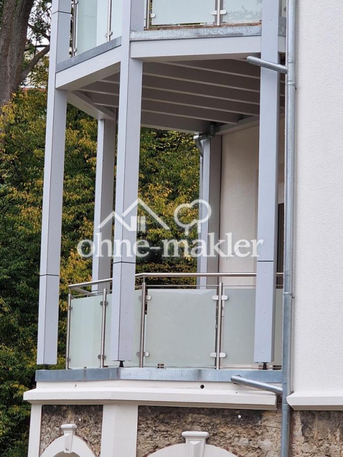 Balkon Erdgeschoss überdacht