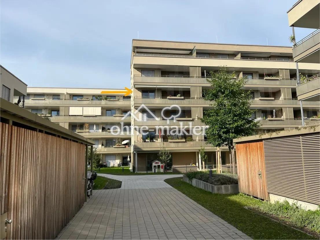 Blick auf die Wohnung