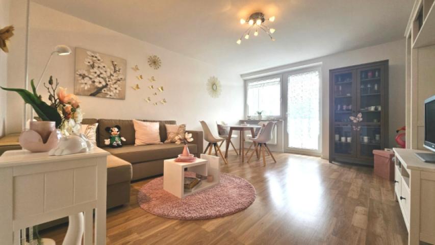 Blick ins Wohnzimmer