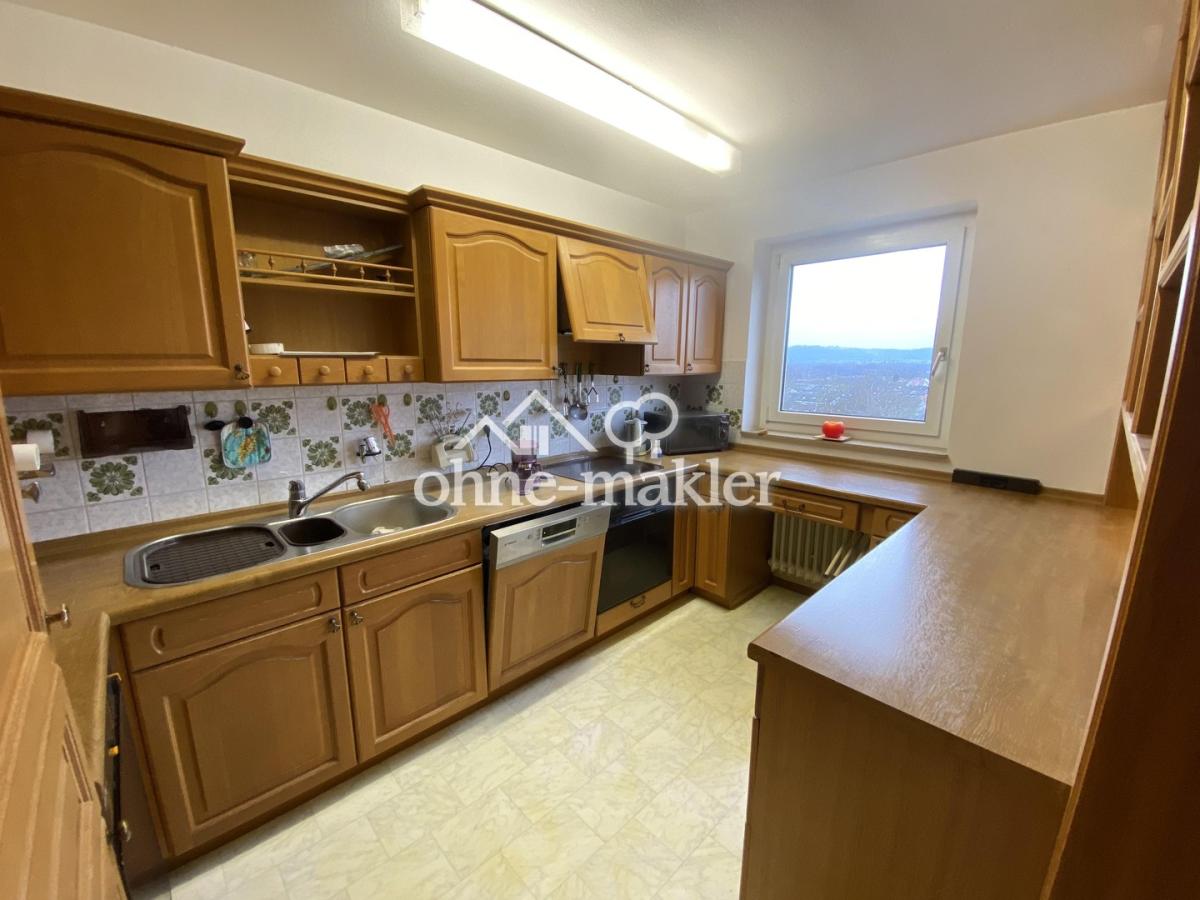 Küche Sicht von links