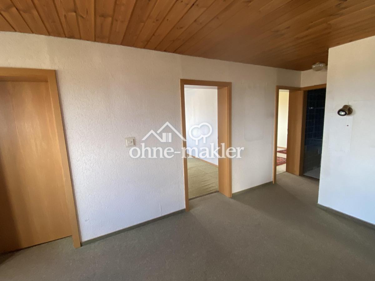 Blick von Küche zu 3 Zimmer