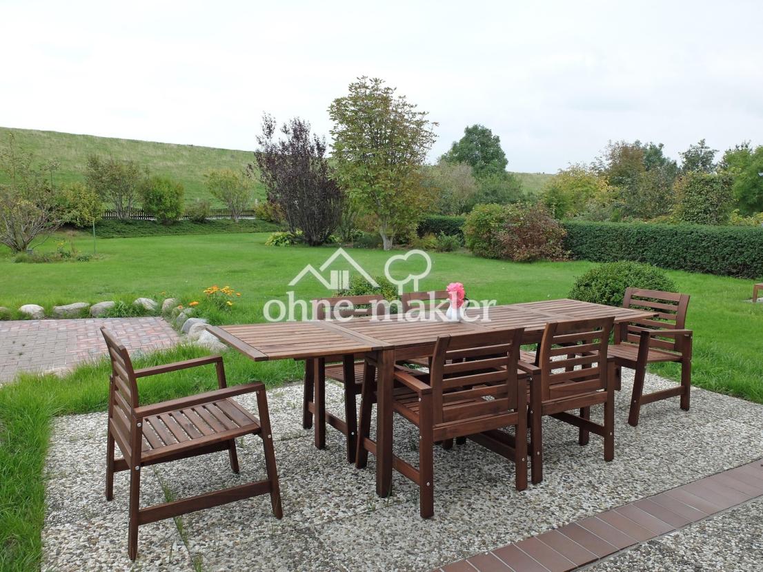 Sitzgruppe auf der Terrasse