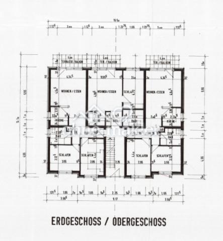 Erd-, und Obergeschoss