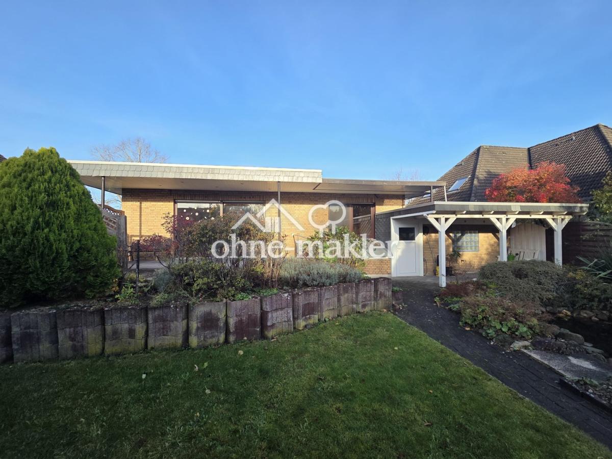 der Blick aus dem Garten