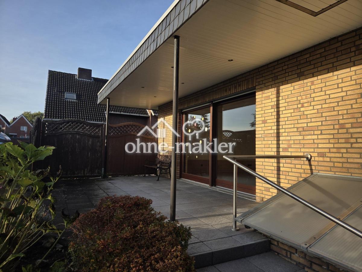 die sonnige Terrasse