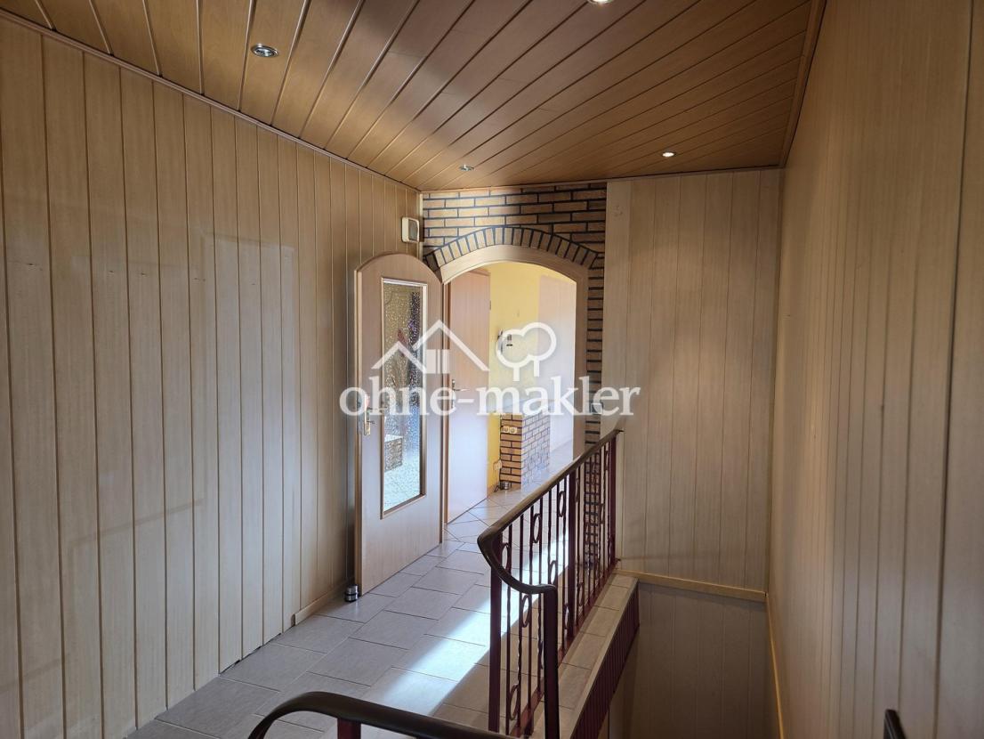 der Zugang zum Wohnbereich