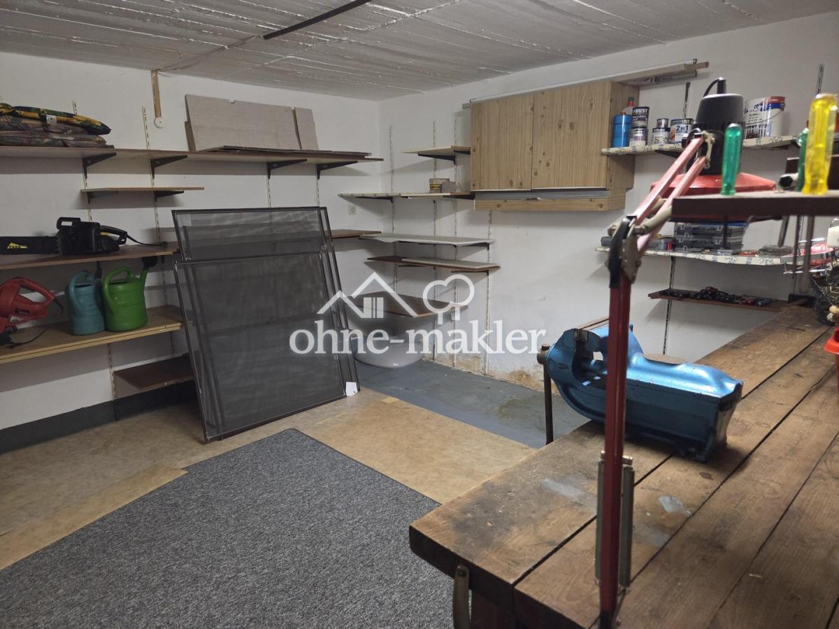 die Werkstatt im Keller