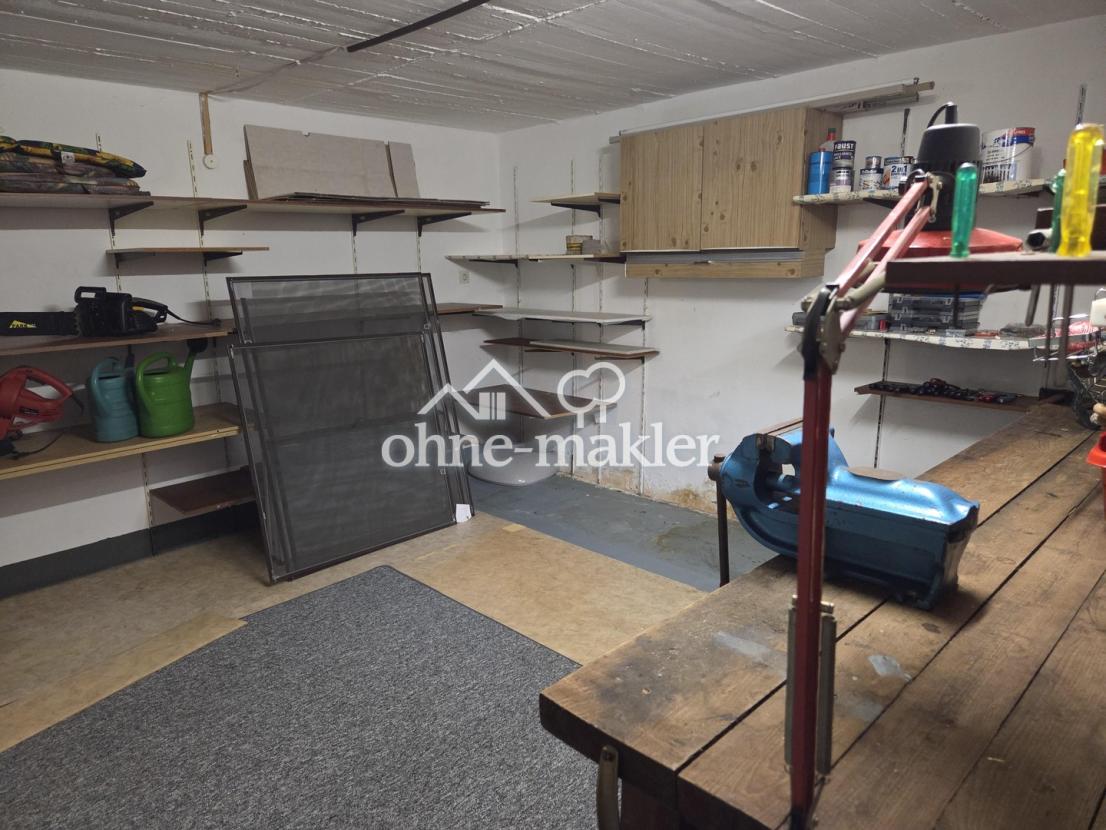die Werkstatt im Keller