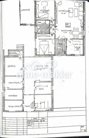 Grundriss Erdgeschoss/Keller