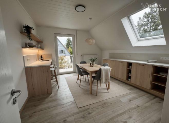 virtuell möbliert: zweite Küche in OG möglich