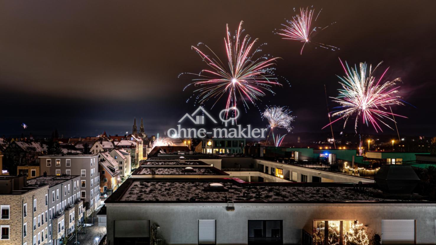 Aussicht vom Dachgarten