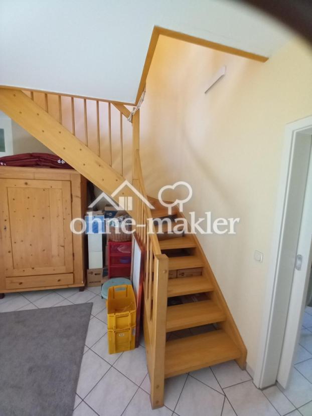 Wohndiele Treppenaufgang