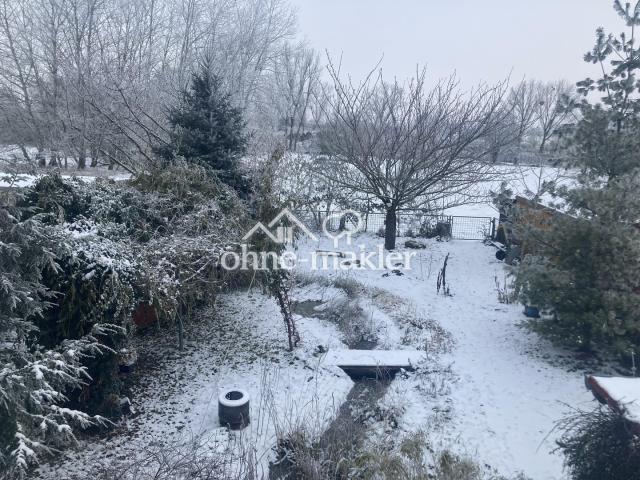 Winter Gesamtansicht Garten