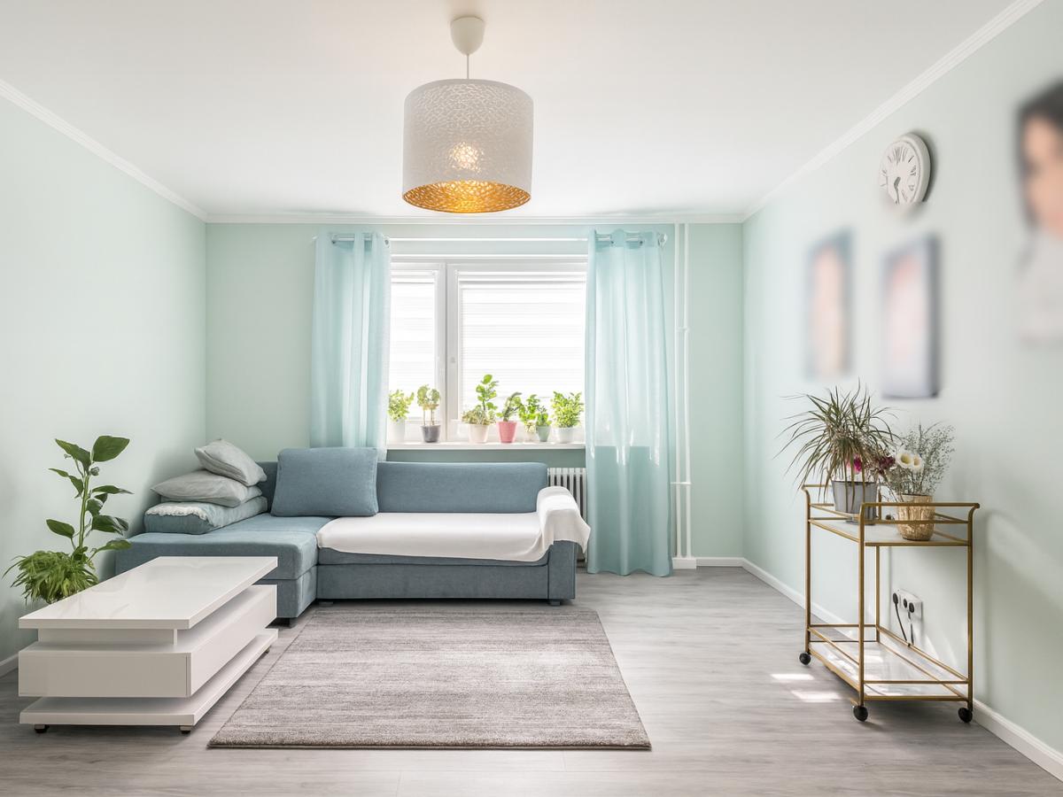 Wohnzimmer Blick Fenster