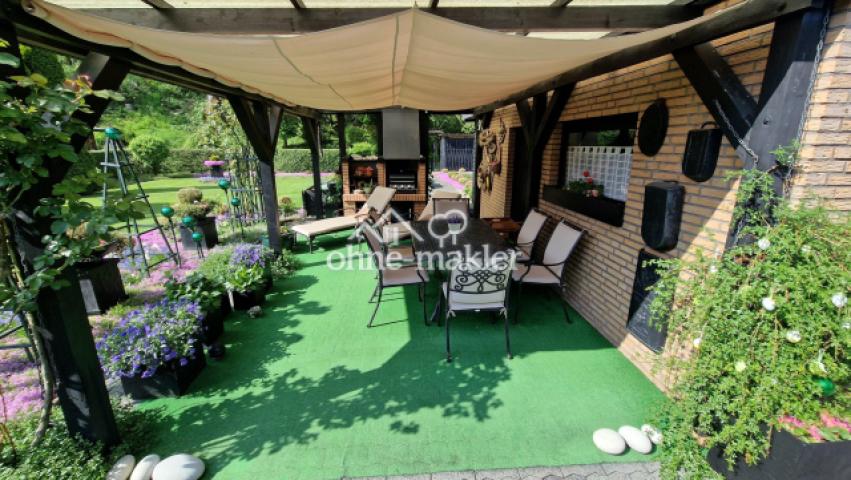 Terrasse - integrierter Grill