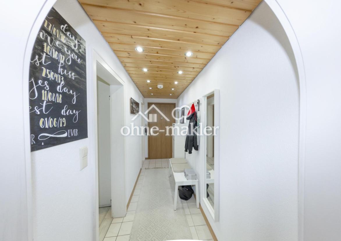 Flur Richtung Ausgang