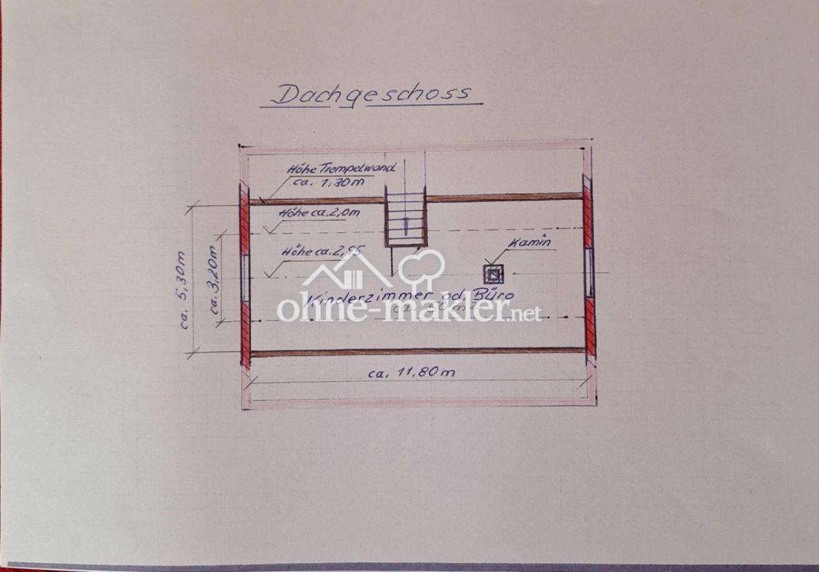 Grundriss Dachgeschoss