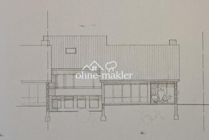 Rückansicht (hier ohne Garage)