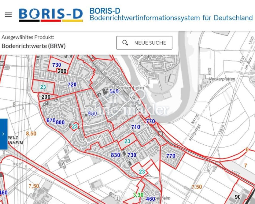 Bodenrichtwertinfo: 68239 MA