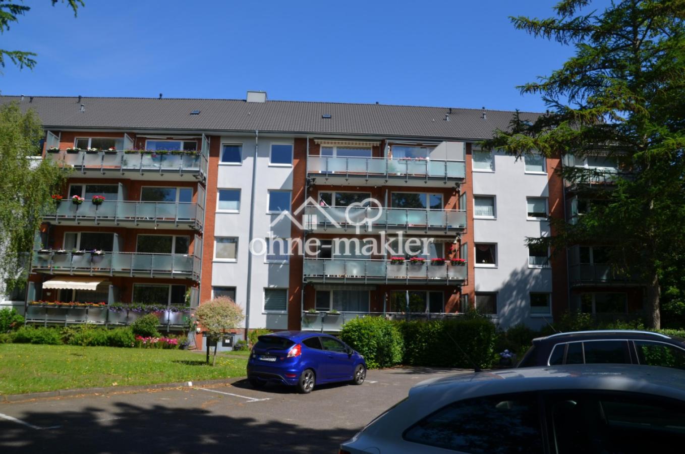 Rückansicht Gebäude