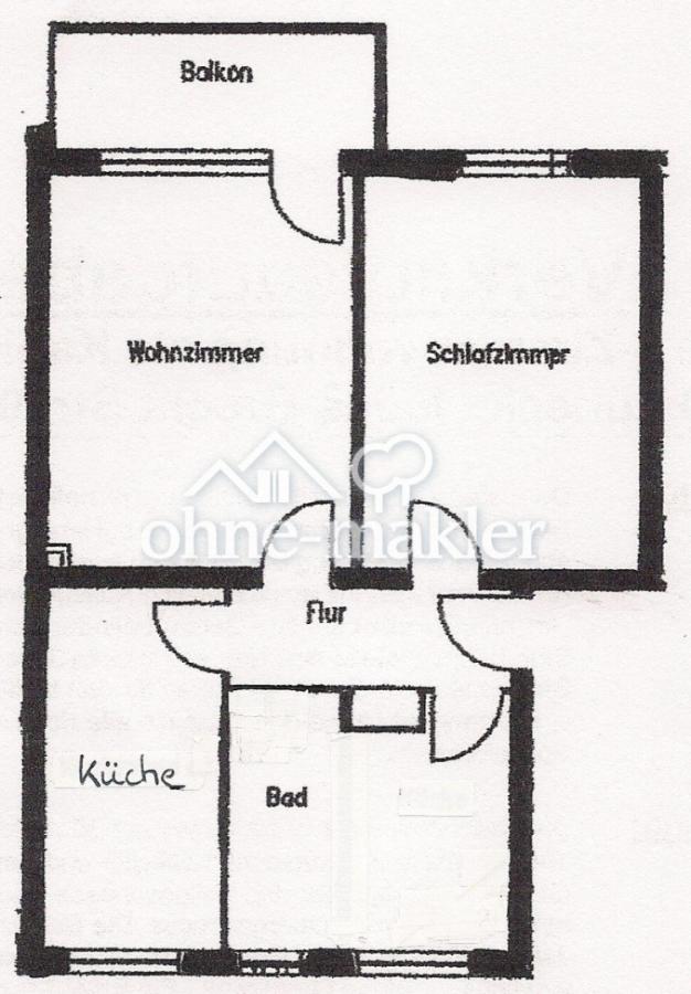 Grundriss Wohnung