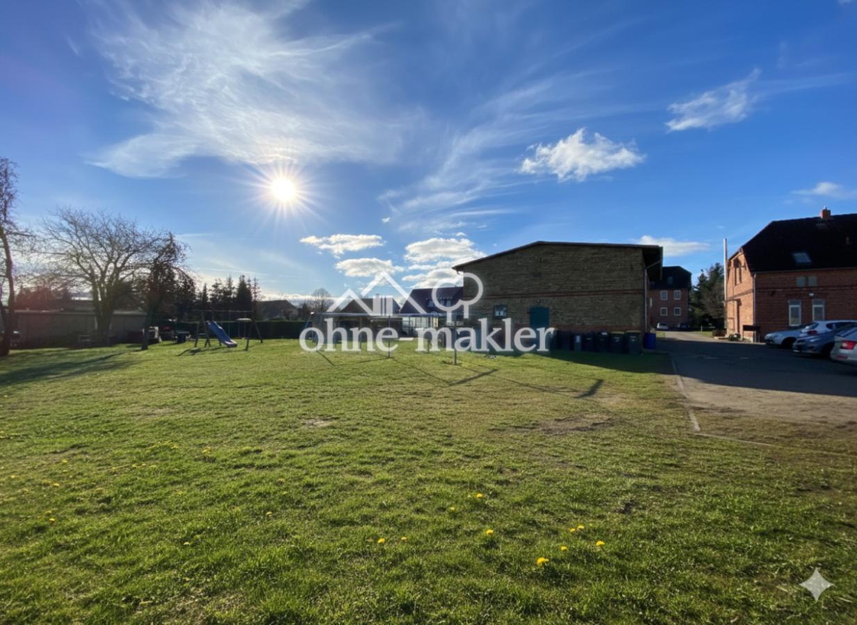 Ein Teil des Grundstücks