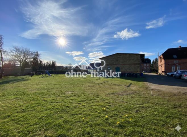 Ein Teil des Grundstücks