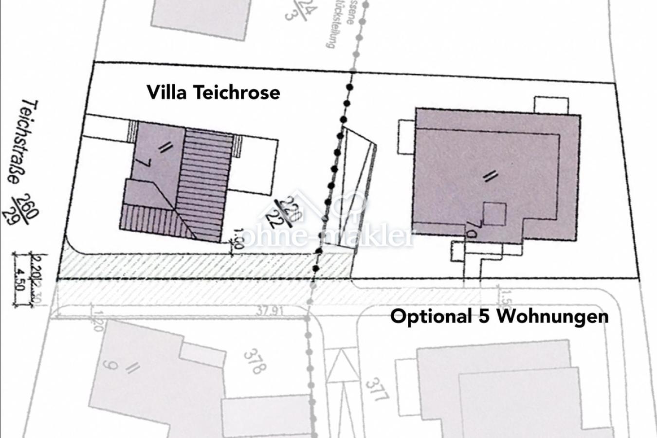 Grundstück mit Option