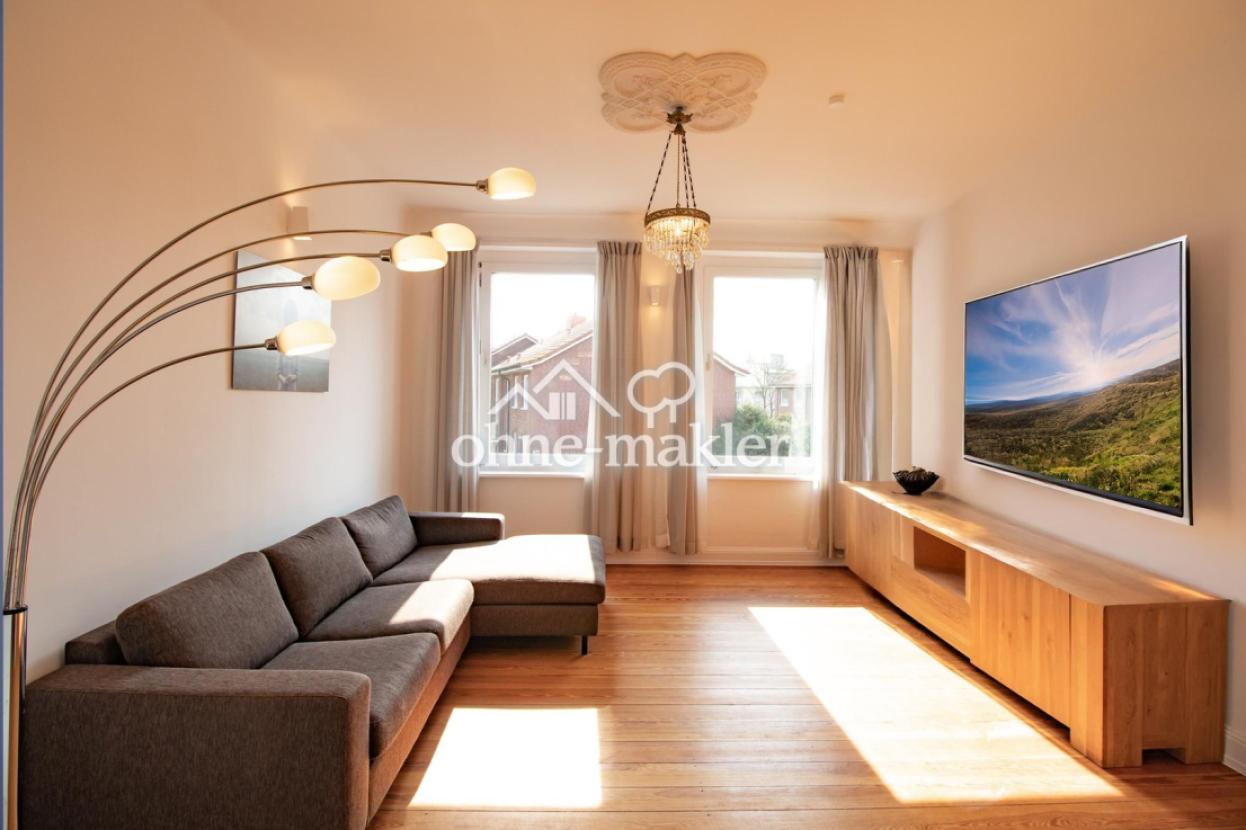 Das Wohnzimmer im OG