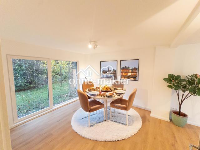 Essbereich im Wohnzimmer