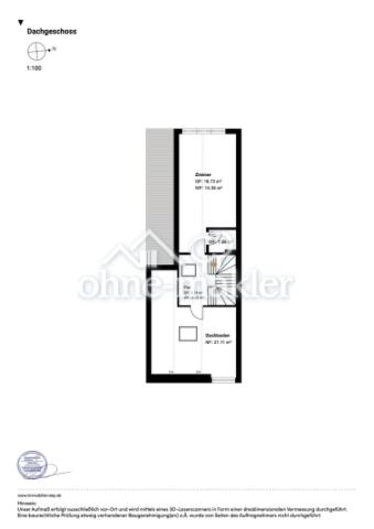 Grundriss Dachgeschoss