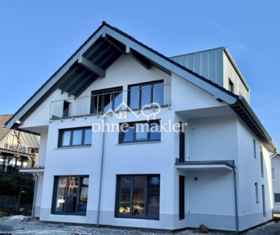 Rückseite mit Balkon