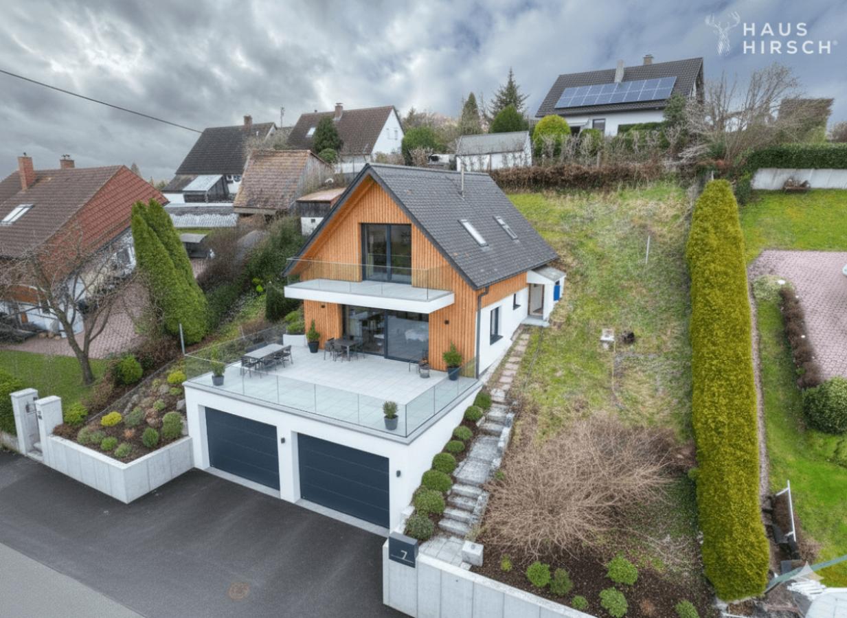 Beispiel Bebauung mit Balkon