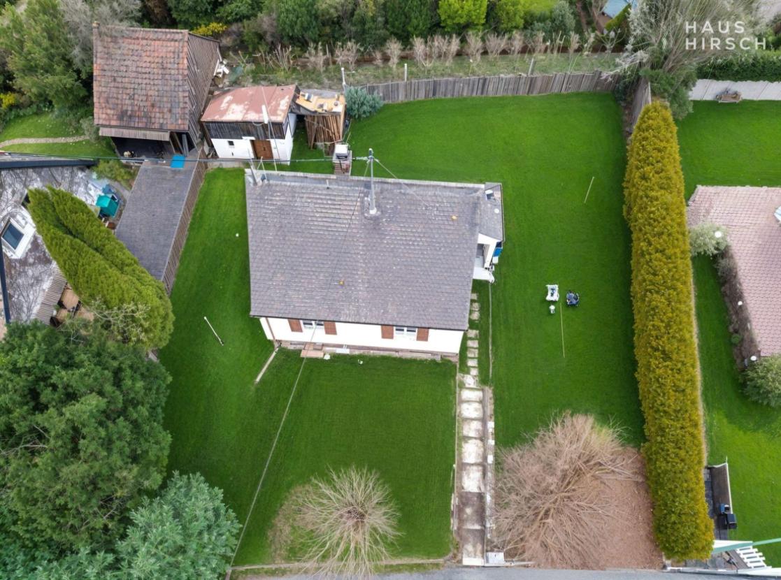 Draufsicht Grundstück 